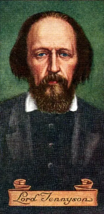 Framed Print : Lord Tennyson, taken from a series of cigarette cards, 1935 Framed Print : Lord Tennyson, taken from a series of cigarette cards, 1935