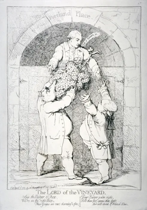 Framed Print : The Lord of the Vineyard, 1783 Framed Print : The Lord of the Vineyard, 1783