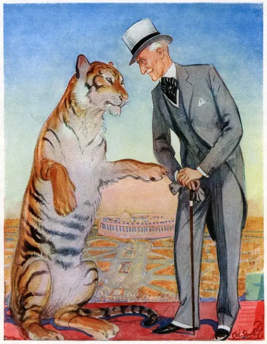 Framed Print : Lord Willingdon and Friend, 1934