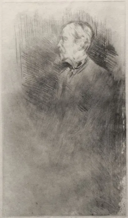 Framed Print : Lord Wolseley. Creator: James McNeill Whistler (American, 1834-1903) Framed Print : Lord Wolseley. Creator: James McNeill Whistler (American, 1834-1903)