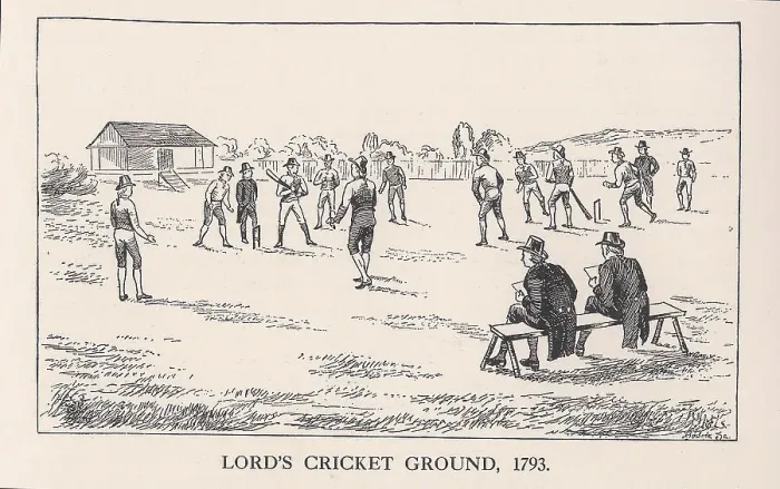 Framed Print : Lords cricket ground, London, 1793 (1912) Framed Print : Lords cricket ground, London, 1793 (1912)