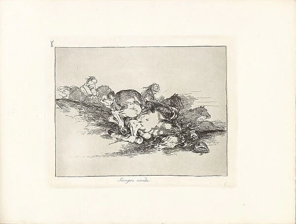Los Desastres de la Guerra (The Disasters of War), Plate 8: Siempre sucede (This always... 1810s. Creator: Goya, Francisco, de (1746-1828)