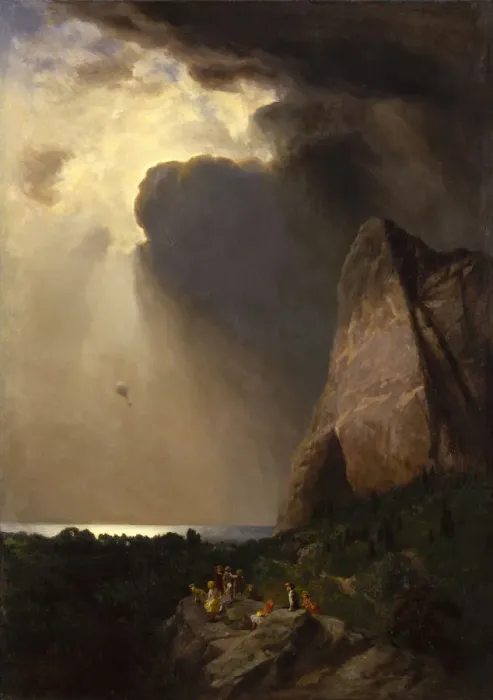 Framed Print : The Lost Balloon, 1882. Creator: William Holbrook Beard Framed Print : The Lost Balloon, 1882. Creator: William Holbrook Beard