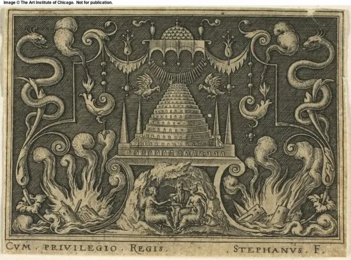 Framed Print : Lot, n. d. Creator: Etienne Delaune Framed Print : Lot, n. d. Creator: Etienne Delaune