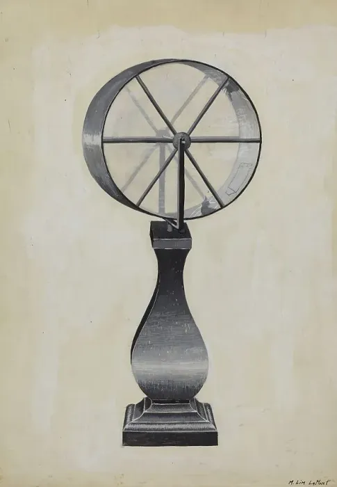 Framed Print : Lottery Wheel, c. 1936. Creator: Martin Lamont Framed Print : Lottery Wheel, c. 1936. Creator: Martin Lamont