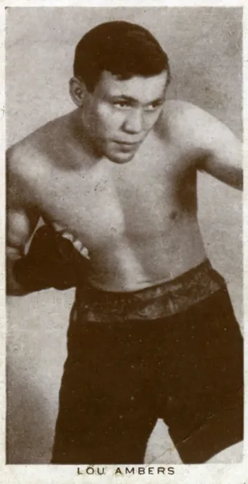 Framed Print : Lou Ambers, American boxer, 1938 Framed Print : Lou Ambers, American boxer, 1938