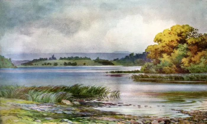 Framed Print : Lough Erne, County Fermanagh, Northern Ireland, 1924-1926. Artist: FC Varley