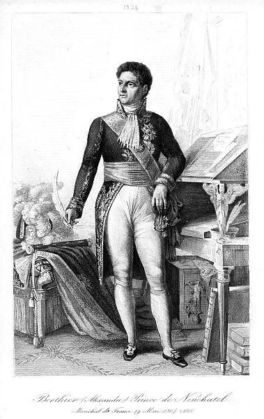 Louis Alexandre Berthier (1753-1815), Marshal of France, 1839. Artist: Contenau