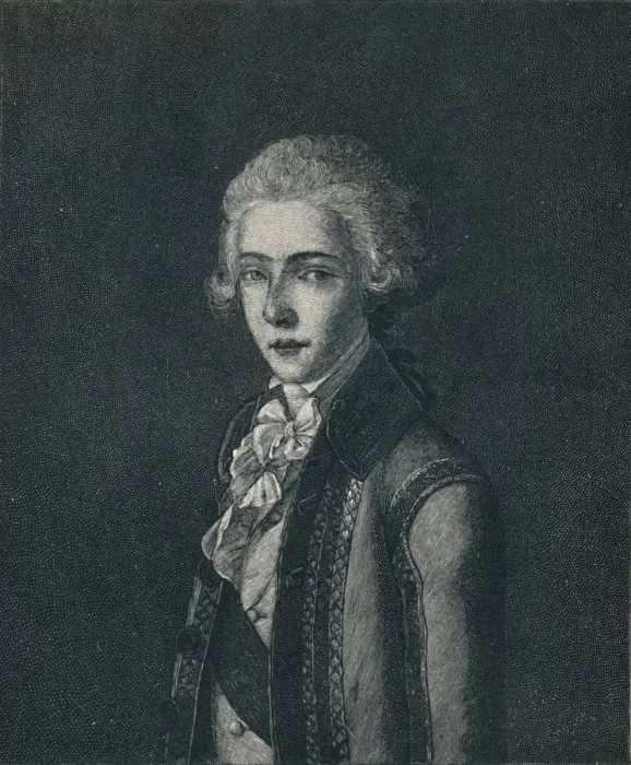 Framed Print : Louis-Antoine-Henri De Bourbon-Conde, c1800-1804, (1896). Artist: Oscar Grosch Framed Print : Louis-Antoine-Henri De Bourbon-Conde, c1800-1804, (1896). Artist: Oscar Grosch