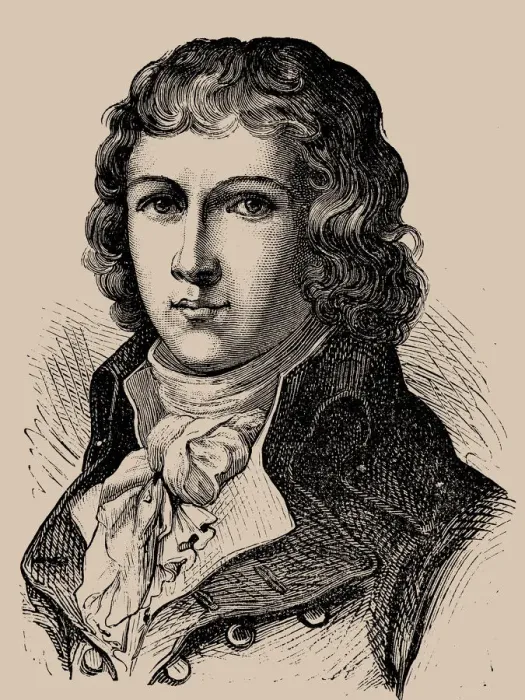 Framed Print : Louis Antoine de Saint-Just (1767-1794), 1889 Framed Print : Louis Antoine de Saint-Just (1767-1794), 1889