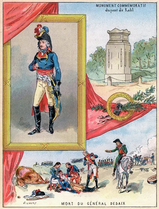 Framed Print : Louis Charles Antoine Desaix, French General and military leader, 1898. Artist: Gilbert Framed Print : Louis Charles Antoine Desaix, French General and military leader, 1898. Artist: Gilbert