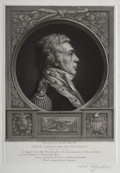 Framed Print : Louis, Chevalier de Toussard, 1900. Creator: Max Rosenthal (American, 1833-1918) Framed Print : Louis, Chevalier de Toussard, 1900. Creator: Max Rosenthal (American, 1833-1918)