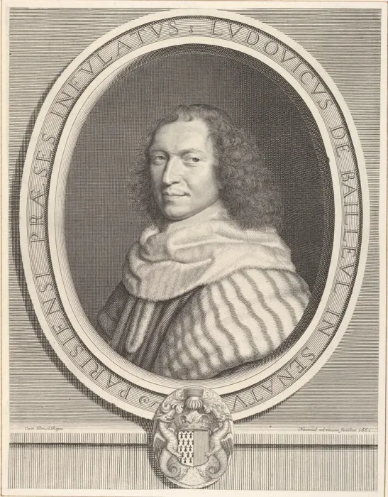 Framed Print : Louis-Dominique de Bailleul, 1660. Creator: Robert Nanteuil Framed Print : Louis-Dominique de Bailleul, 1660. Creator: Robert Nanteuil
