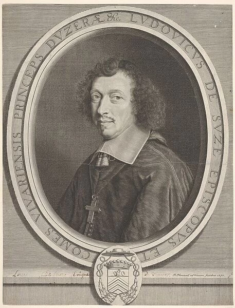 Louis-Francois de La Baume de Suze, 1656. Creator: Robert Nanteuil