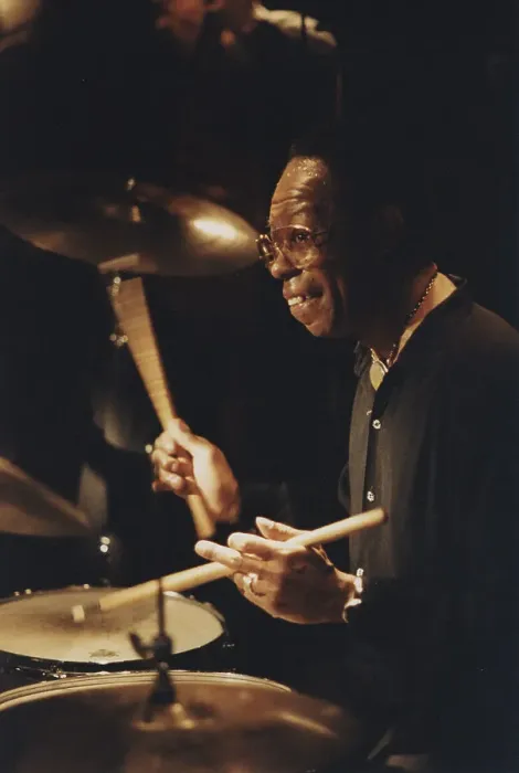 Framed Print : Louis Hayes, Ronnie Scott's, London, 2003. Creator: Brian Foskett Framed Print : Louis Hayes, Ronnie Scott's, London, 2003. Creator: Brian Foskett