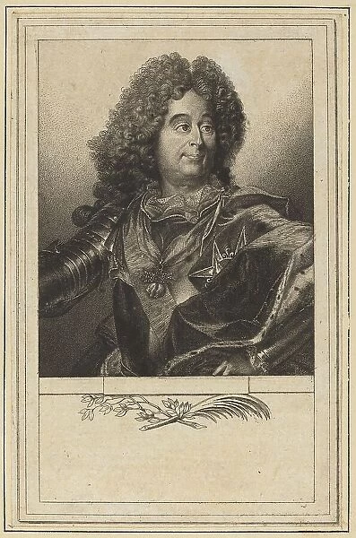 Louis Hector, duc de Villars, 1778. Creator: Antoine de Marcenay Ghuy