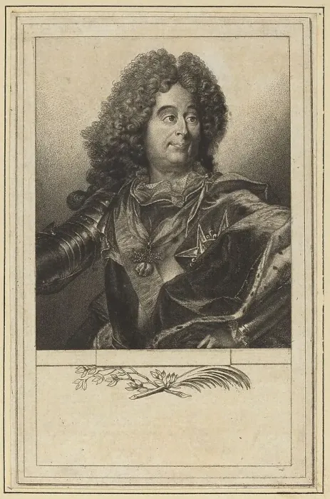 Framed Print : Louis Hector, duc de Villars, 1778. Creator: Antoine de Marcenay Ghuy Framed Print : Louis Hector, duc de Villars, 1778. Creator: Antoine de Marcenay Ghuy