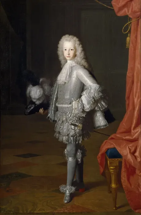 Framed Print : Louis I as Prince of Asturias, 1717. Artist: Houasse, Michel-Ange (1680-1730) Framed Print : Louis I as Prince of Asturias, 1717. Artist: Houasse, Michel-Ange (1680-1730)