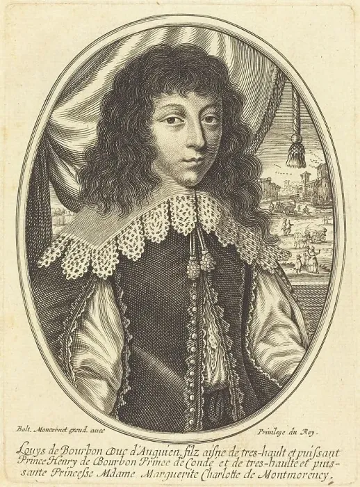 Framed Print : Louis II de Bourbon-Condé. Creator: Balthasar Moncornet Framed Print : Louis II de Bourbon-Condé. Creator: Balthasar Moncornet