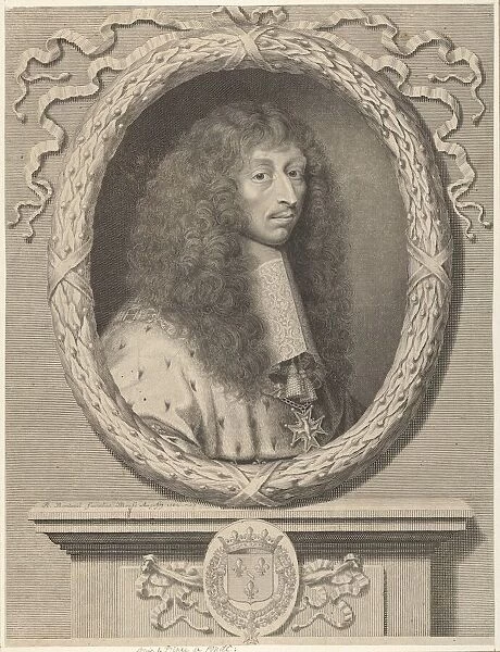 Louis II de Bourbon, Prince de Conde, 1662. Creator: Robert Nanteuil