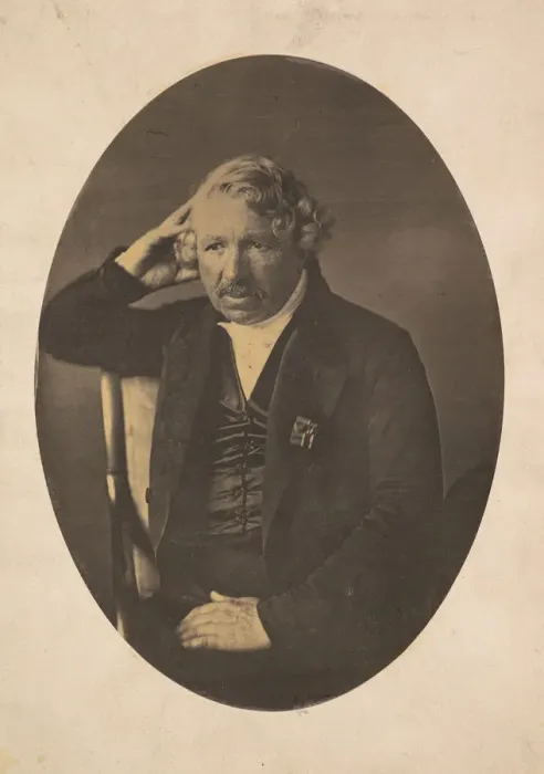 Framed Print : Louis-Jacques-Mande Daguerre, ca. 1860. Creator: John Jabez Edwin Mayall Framed Print : Louis-Jacques-Mande Daguerre, ca. 1860. Creator: John Jabez Edwin Mayall