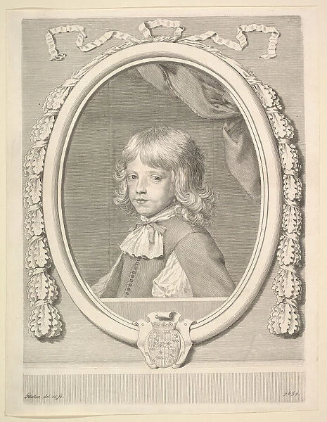 Louis-Joseph de Lorraine, duc de Guise, as a Child, 1659. Creator: Claude Mellan