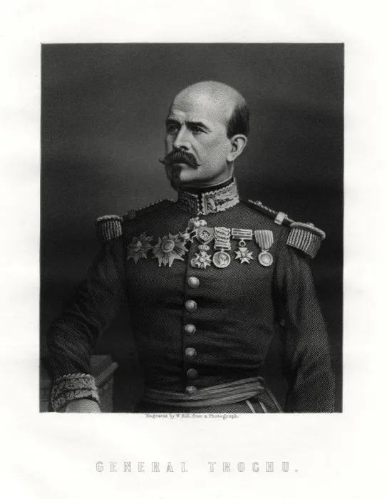 Framed Print : Louis Jules Trochu, French military leader and politician, 19th century. Artist: W Holl Framed Print : Louis Jules Trochu, French military leader and politician, 19th century. Artist: W Holl