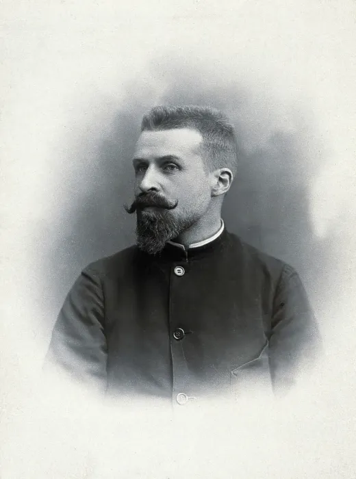 Framed Print : Louis Lapicque, 1898. Creator: Aaron Gerschel Framed Print : Louis Lapicque, 1898. Creator: Aaron Gerschel
