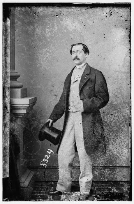 Framed Print : Louis M. Gottschalk, between 1855 and 1865. Creator: Unknown Framed Print : Louis M. Gottschalk, between 1855 and 1865. Creator: Unknown