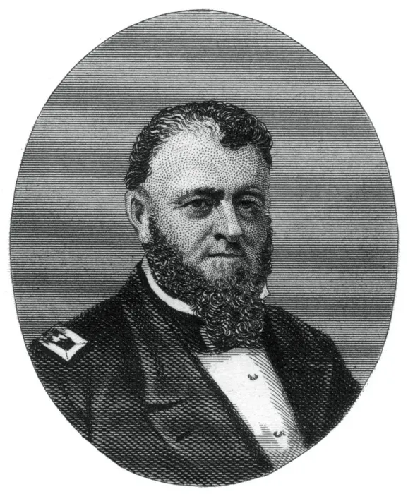 Framed Print : Louis Malesherbes Goldsborough, admiral in the United States Navy, 1862-1867. Artist: J Rogers Framed Print : Louis Malesherbes Goldsborough, admiral in the United States Navy, 1862-1867. Artist: J Rogers
