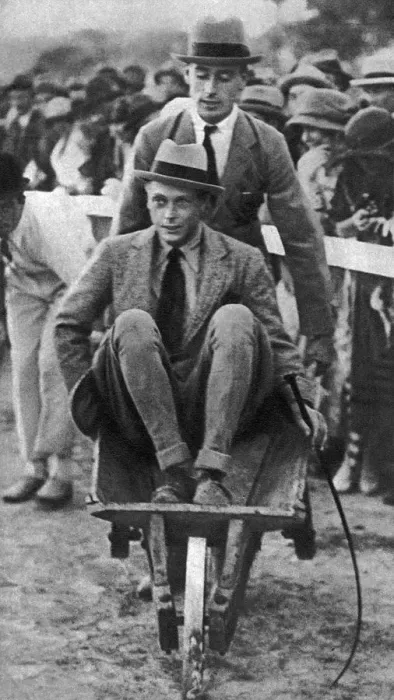 Framed Print : Louis Mountbatten wheels his cousin, the Prince of Wales, at a gymkhana in Malta, 1936 Framed Print : Louis Mountbatten wheels his cousin, the Prince of Wales, at a gymkhana in Malta, 1936