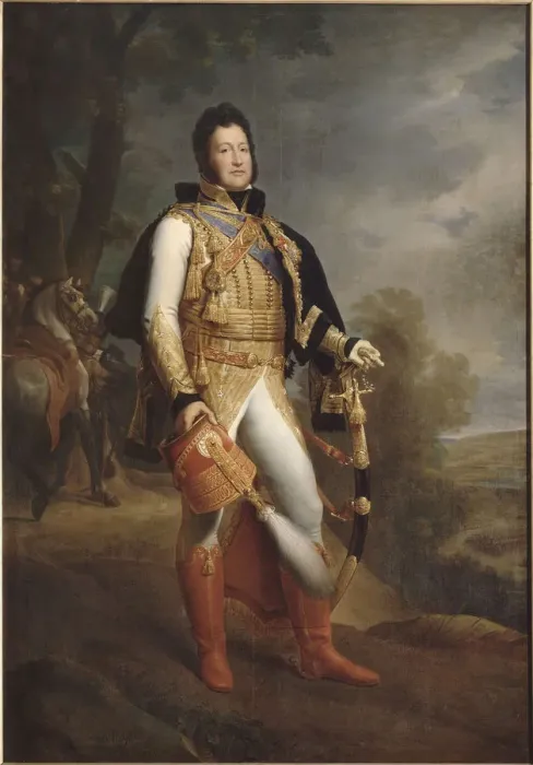 Framed Print : Louis-Philippe (1773-1850), in Hussar uniform Framed Print : Louis-Philippe (1773-1850), in Hussar uniform