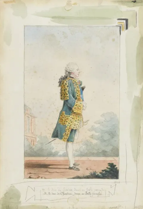 Framed Print : Louis Philippe II, Duke of Chartres (1747-1793), 1760. Artist: Carmontelle, Louis (1717-1806) Framed Print : Louis Philippe II, Duke of Chartres (1747-1793), 1760. Artist: Carmontelle, Louis (1717-1806)