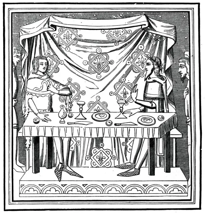 Framed Print : Louis of Taranto instituting the Order of the Holy Ghost, 14th century, (1870) Framed Print : Louis of Taranto instituting the Order of the Holy Ghost, 14th century, (1870)