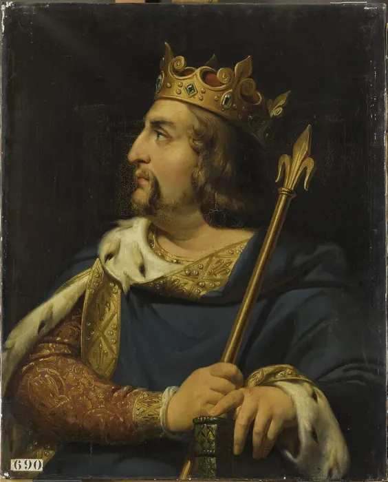 Framed Print : Louis VI of France, 1837. Artist: Blondel, Merry-Joseph (1781-1853) Framed Print : Louis VI of France, 1837. Artist: Blondel, Merry-Joseph (1781-1853)