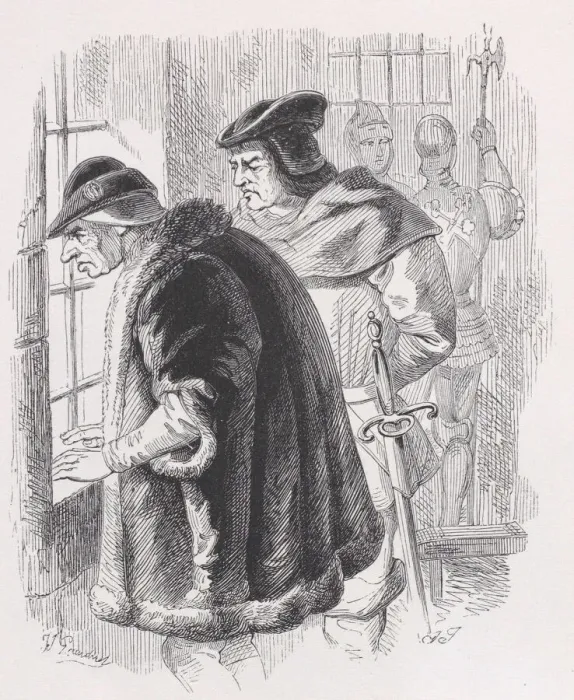 Framed Print : Louis XI from The Complete Works of Beranger, 1836. Creator: John Thompson Framed Print : Louis XI from The Complete Works of Beranger, 1836. Creator: John Thompson