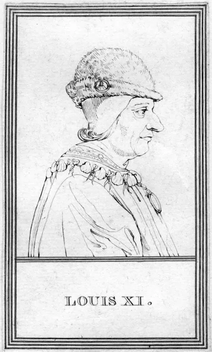 Framed Print : Louis XI, King of France Framed Print : Louis XI, King of France