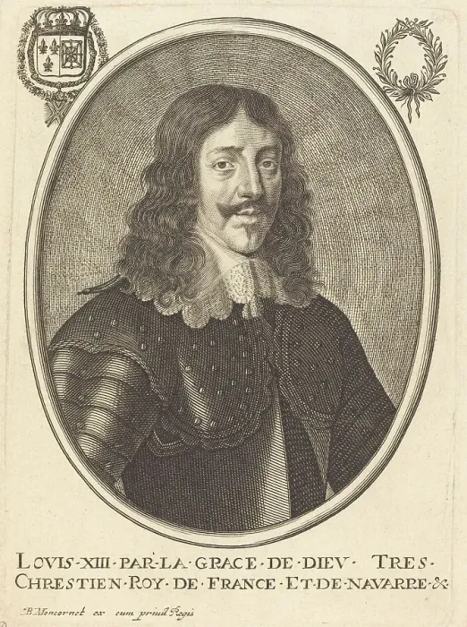 Framed Print : Louis XIII, King of France. Creator: Balthasar Moncornet Framed Print : Louis XIII, King of France. Creator: Balthasar Moncornet