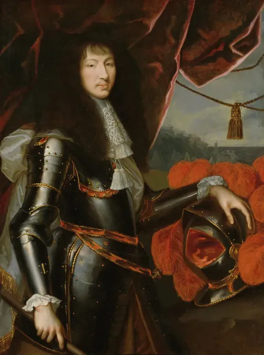 Framed Print : Louis XIV, 1638-1715, King of France, 1664. Creator: Anon Framed Print : Louis XIV, 1638-1715, King of France, 1664. Creator: Anon