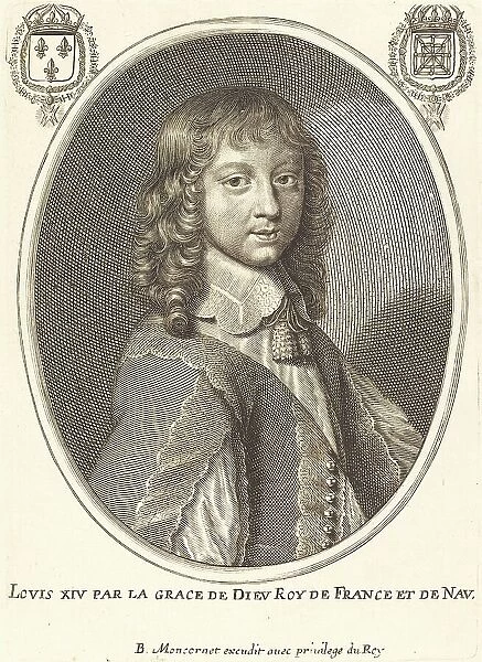 Louis XIV. Creator: Balthasar Moncornet