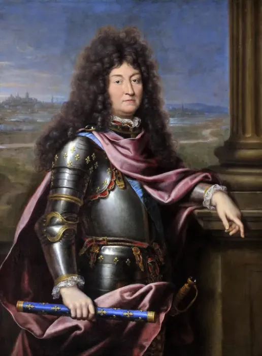 Framed Print : Louis XIV, King of France (1638-1715). Artist: Mignard, Pierre (1612-1695) Framed Print : Louis XIV, King of France (1638-1715). Artist: Mignard, Pierre (1612-1695)