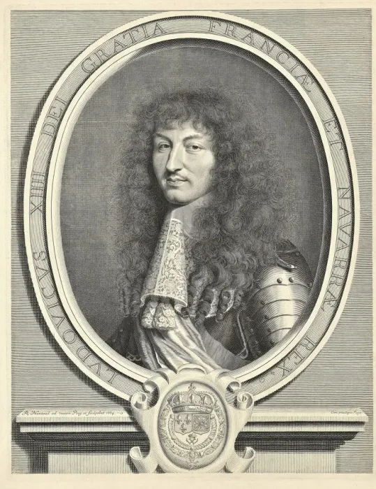 Framed Print : Louis XIV, King of France (1638-1715), 1664. Artist: Nanteuil, Robert (1623-1678) Framed Print : Louis XIV, King of France (1638-1715), 1664. Artist: Nanteuil, Robert (1623-1678)