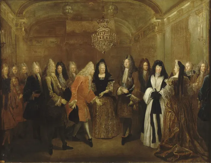 Framed Print : Louis XIV receives Prince August, the future King of Poland and Elector of Saxony, ca 1714 Framed Print : Louis XIV receives Prince August, the future King of Poland and Elector of Saxony, ca 1714