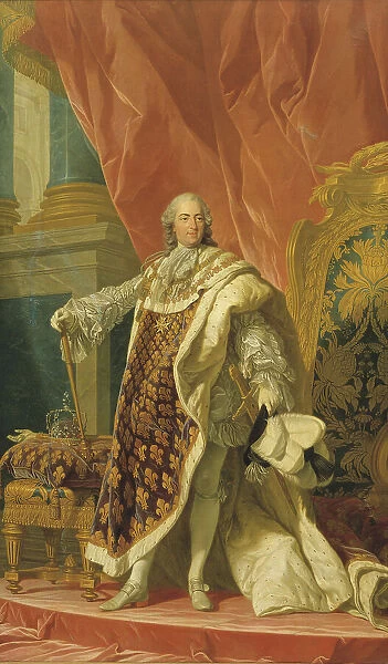 Louis XV of France (1710-1774), 1765. Creator: Carle van Loo
