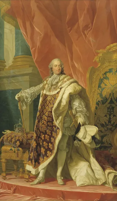 Framed Print : Louis XV of France (1710-1774), 1765. Creator: Carle van Loo Framed Print : Louis XV of France (1710-1774), 1765. Creator: Carle van Loo