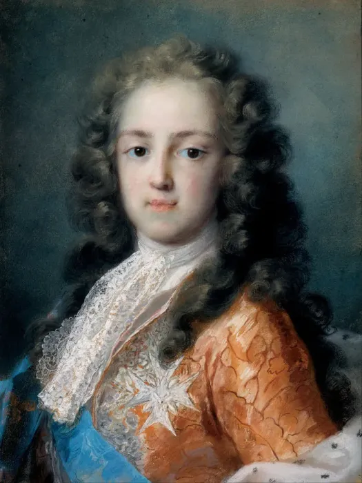 Framed Print : Louis XV of France (1710-1774) as Dauphin, 1720-1721. Artist: Carriera, Rosalba Giovanna (1657-1757) Framed Print : Louis XV of France (1710-1774) as Dauphin, 1720-1721. Artist: Carriera, Rosalba Giovanna (1657-1757)