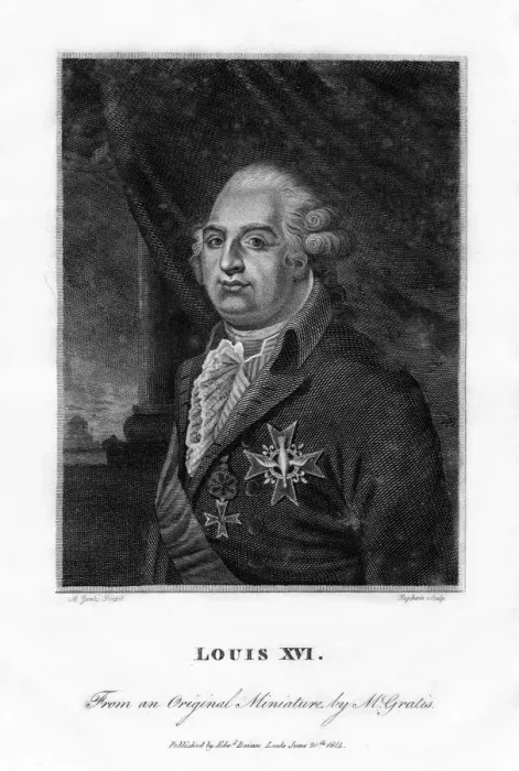 Framed Print : Louis XVI, King of France, (1814). Artist: Edward Topham Framed Print : Louis XVI, King of France, (1814). Artist: Edward Topham