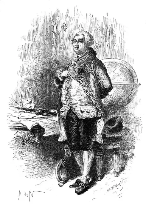 Framed Print : Louis XVI, King of France. Artist: Barbant Framed Print : Louis XVI, King of France. Artist: Barbant