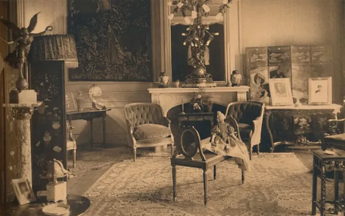 Framed Print : Louis XVI Room at the Cuban Embassy in Brussels, Belgium, 1927. Creator: Unknown Framed Print : Louis XVI Room at the Cuban Embassy in Brussels, Belgium, 1927. Creator: Unknown