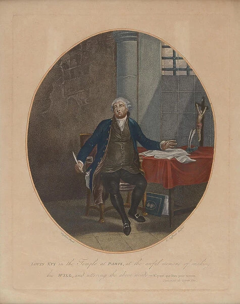 Louis XVI in the Temple, ca 1797